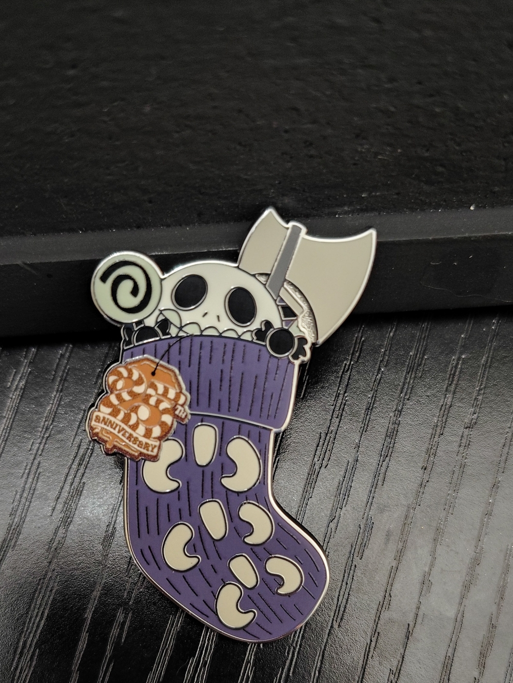 2026 Stocking  Nightmare Before Christmas Barrel Pin 25th Anniversary